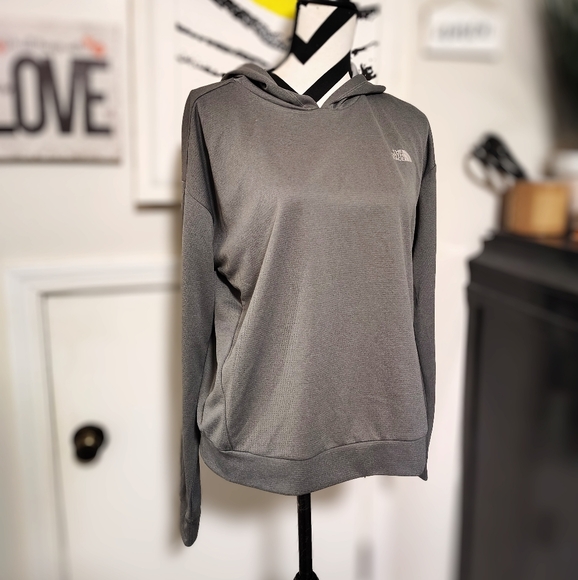 NWT The North Face Wander Sun Hoodie Ladies Large Gray Lightweight CURRENT STYLE - Picture 2 of 7